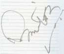 autographe d'Amitabh Bachchan