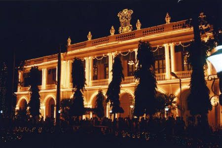 Le palais du Gouverneur à Pondichéry