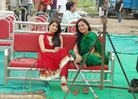 Deux actrices de la série Pavitra Rishta de ZeeTV
